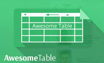 Awesome Table